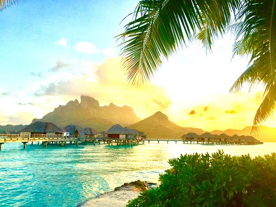 Ile de Bora Bora la perle du Pacifique en Polynésie Française FPSIR