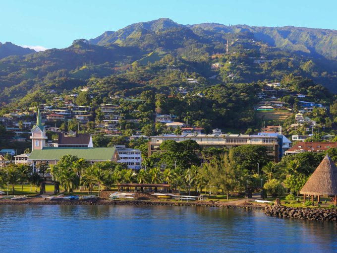 Ile de Tahiti Front de mer de Papeete Polynésie Française FPSIR